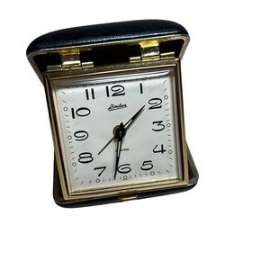 Vintage Linden travel alarm clock